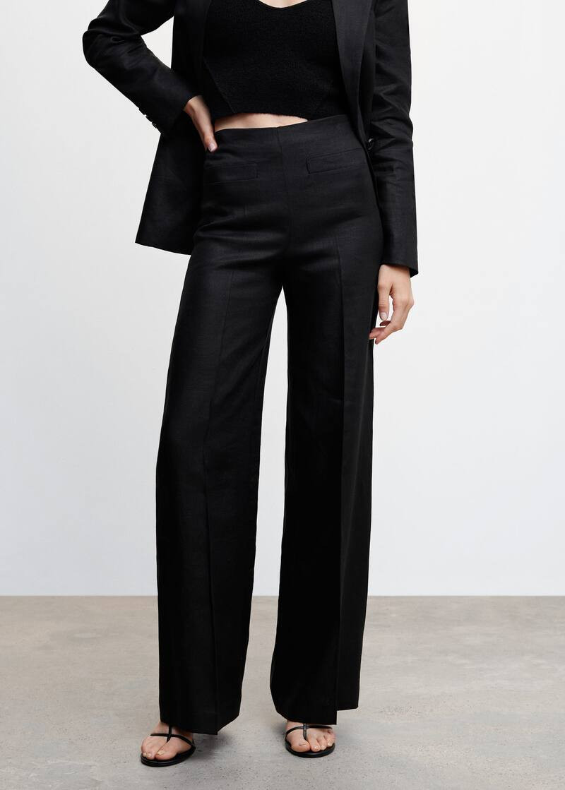 Search: Black linen pants (11) | Mango USA | MANGO (US)