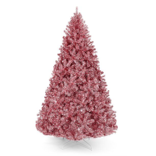Best Choice Products 7.5ft Artificial Tinsel Christmas Tree Festive Holiday Decoration w/ 1,749 T... | Walmart (US)
