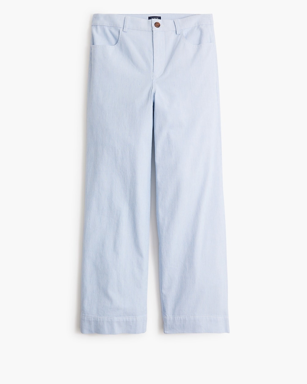 Striped high-rise wide-leg cropped pant | J.Crew Factory