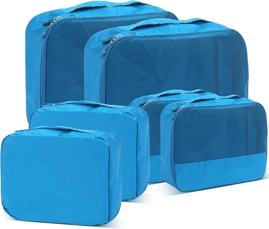 DoubleTrip Extra Large Packing Cubes for Travel Suitcase Organizer - Fit 28inch Luggage Set of 6 ... | Amazon (US)