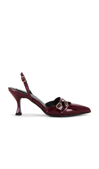 Joelle Pump in Onix Burgundy | Revolve Clothing (Global)