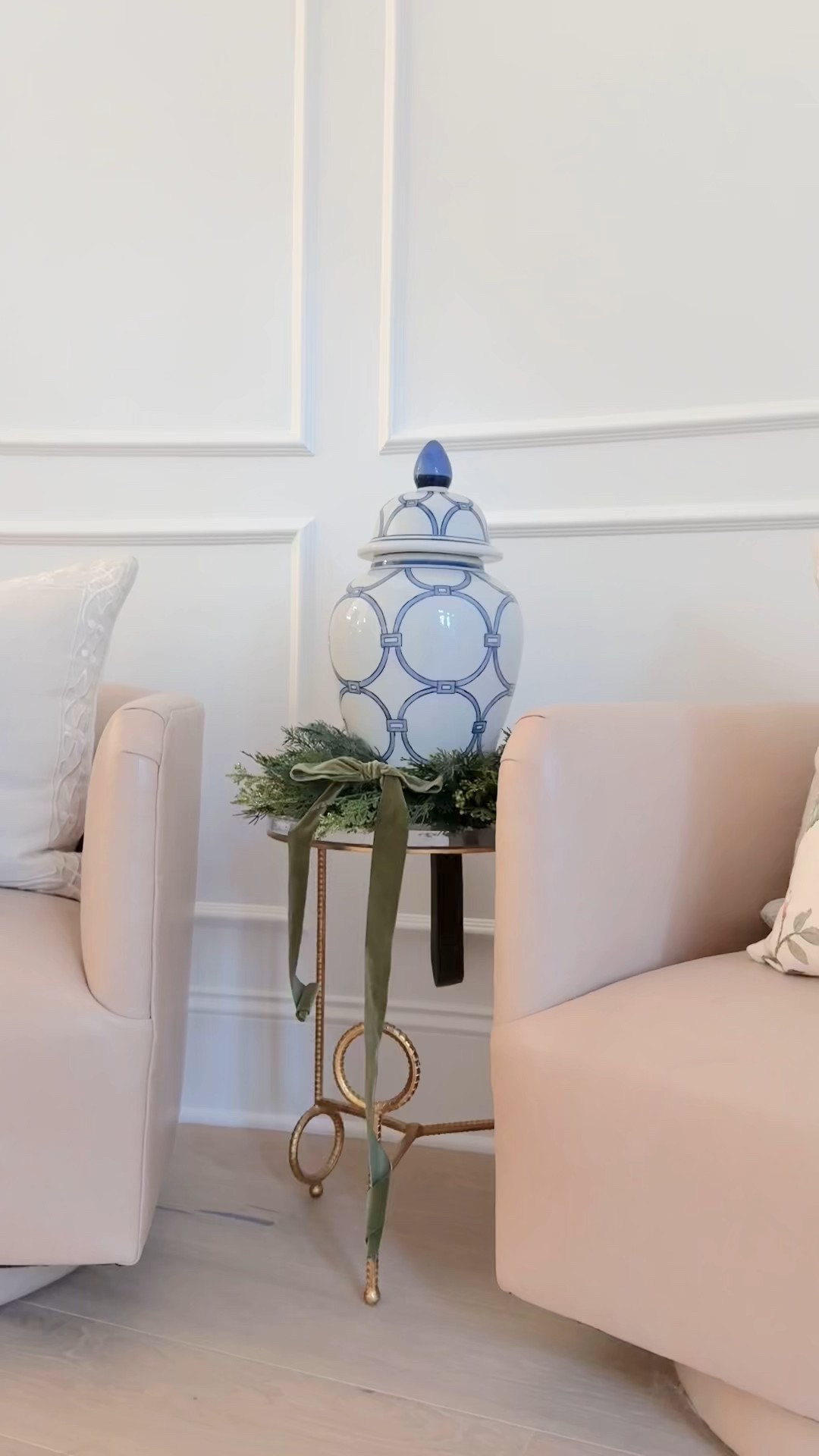 Loving this little Christmas corner! My wreath and tree are on sale. 25% off and free shipping! 

#LTKHome #LTKHoliday