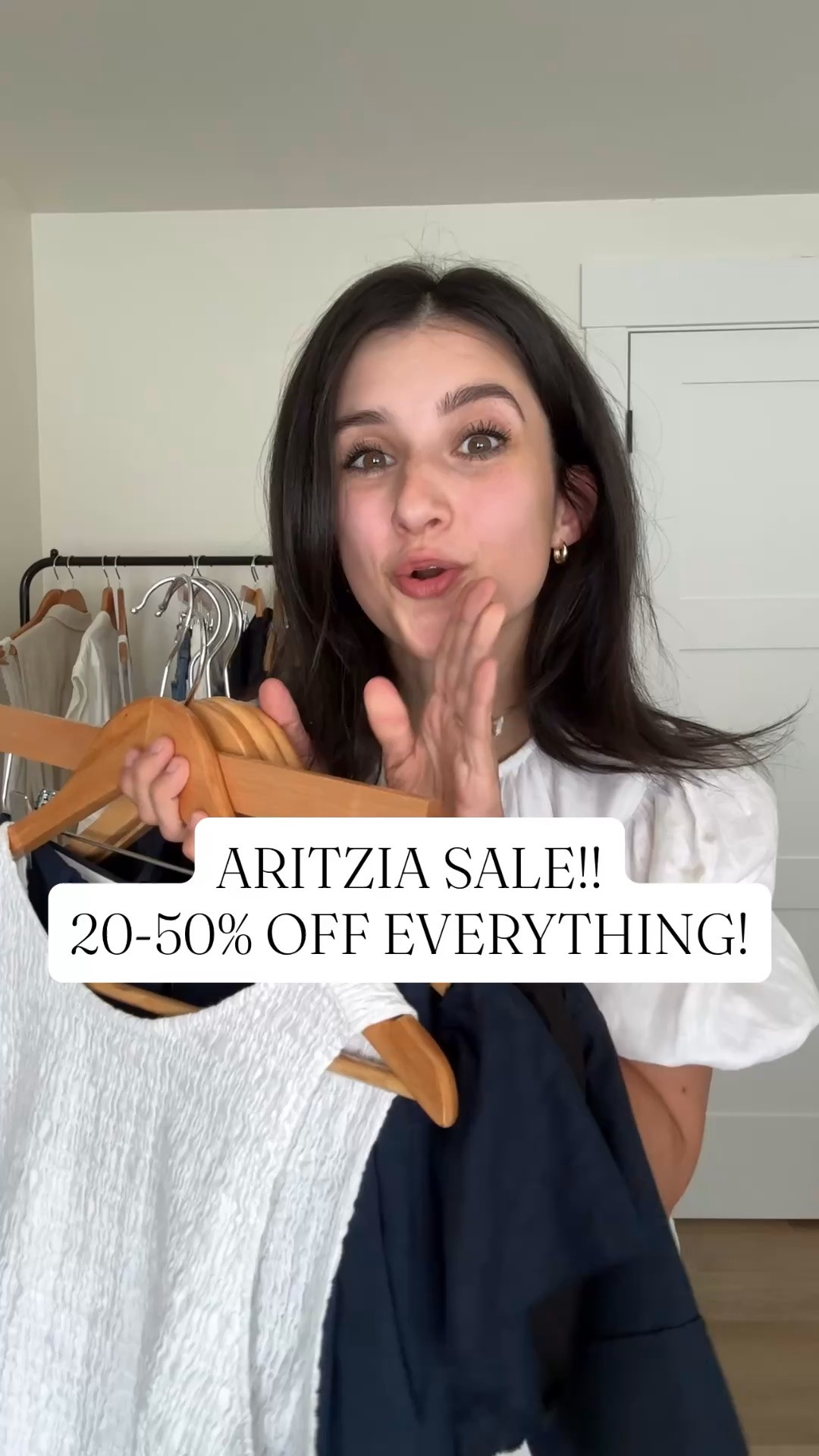 Aritzia SALE!!! 20%-50% off everything!!! No code needed, just log into your account to start shopping!! 

For reference, everything is either XS or XXS! Lodge short, Violet blouse & term dress are XXS and everything else is XS! 
I’m 5ft 1” 
25” waist
32” hips
104lbs 
32C/30D

#LTKmomlife #LTKootd #LTKPetite