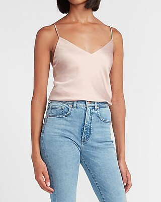 Textured Satin Cami | Express