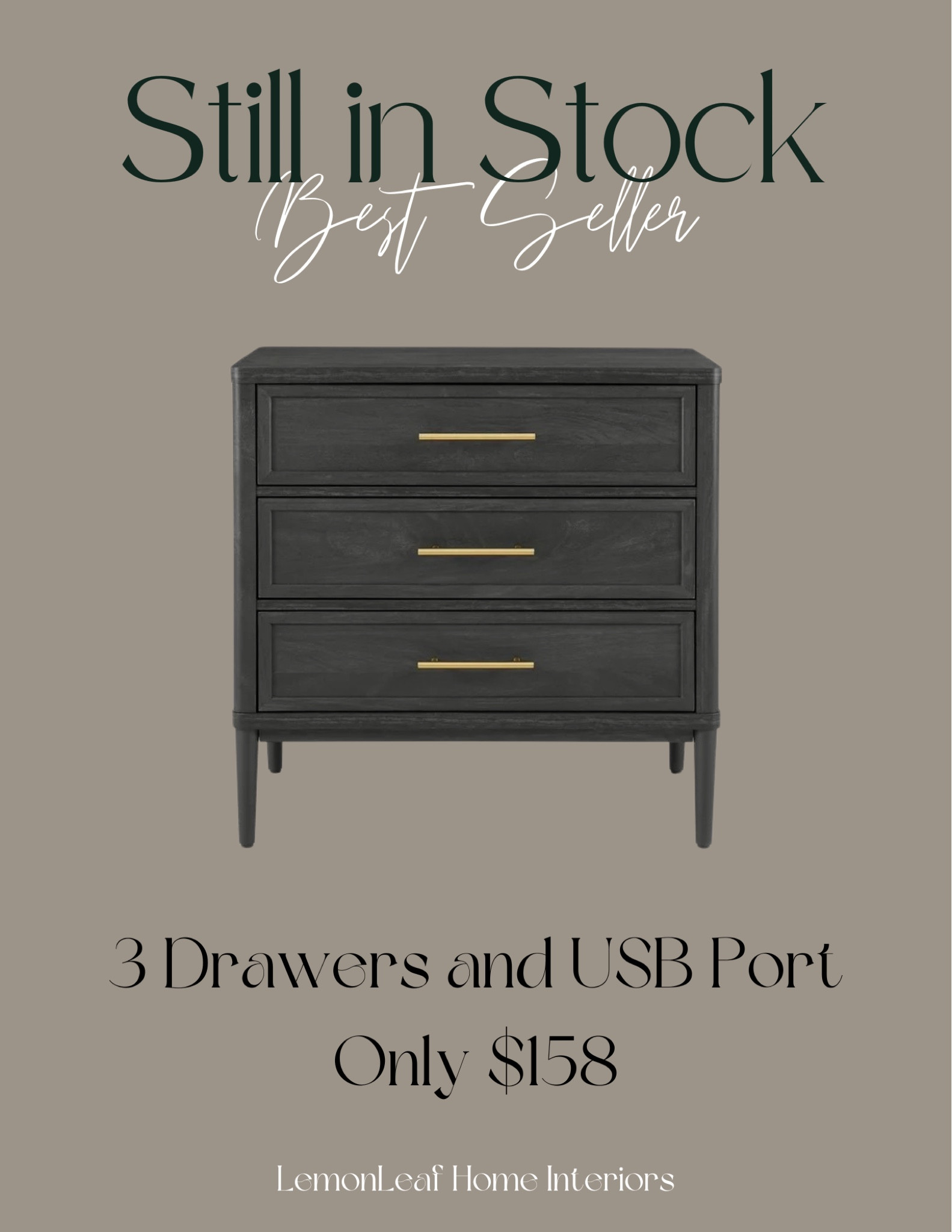 My nightstands are still in stock! Such a great look and price! Walmart 

#LTKSaleAlert #LTKHome #LTKStyleTip