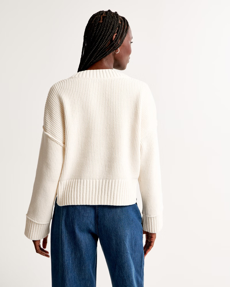 Women's Chenille Cardigan | Women's Tops | Abercrombie.com | Abercrombie & Fitch (US)