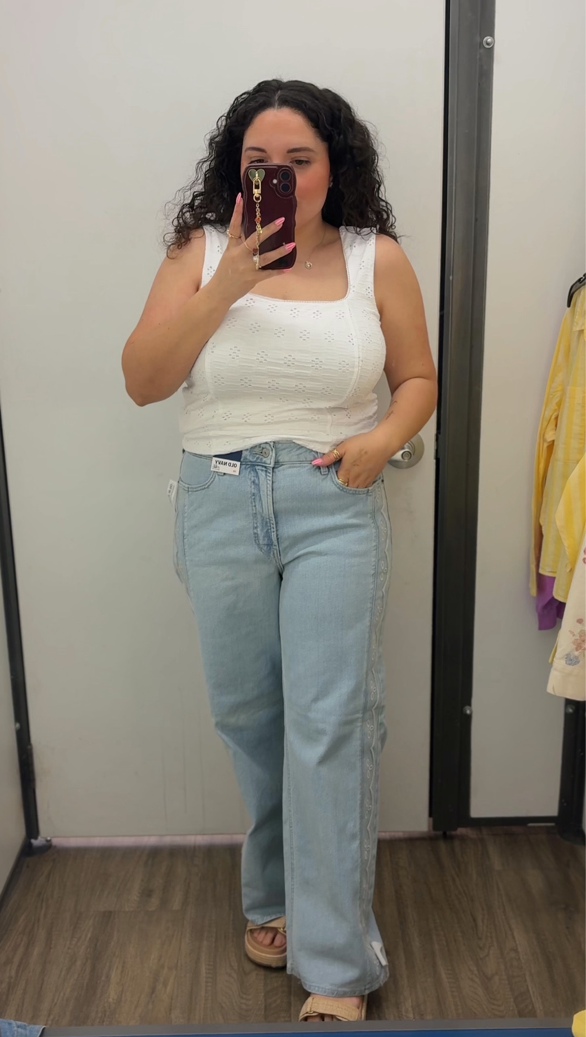 Spring tank top from Old Navy causal OOTD
XL

#LTKMidsize #LTKSeasonal #LTKootd