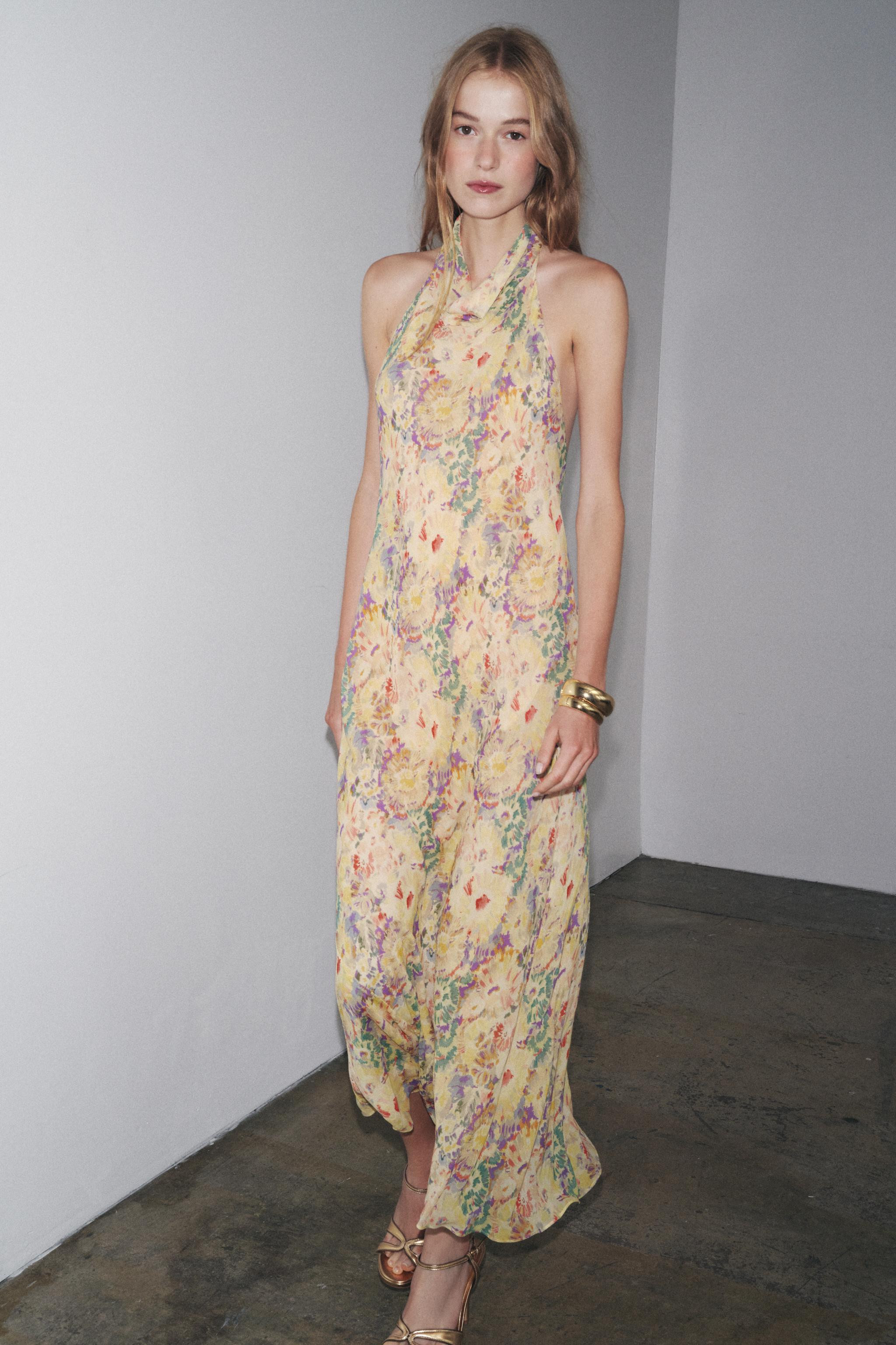 FLORAL PRINT DRESS ZW COLLECTION | Zara UK