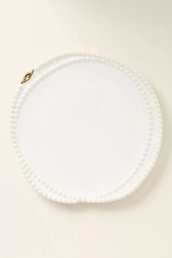 Perla Stoneware Side Plates, Set of 4 | Anthropologie (US)