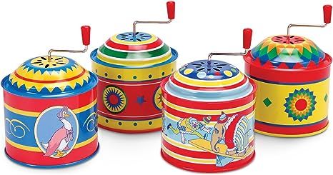 Tin Music Boxes Toy (each item sold separately) | Amazon (US)
