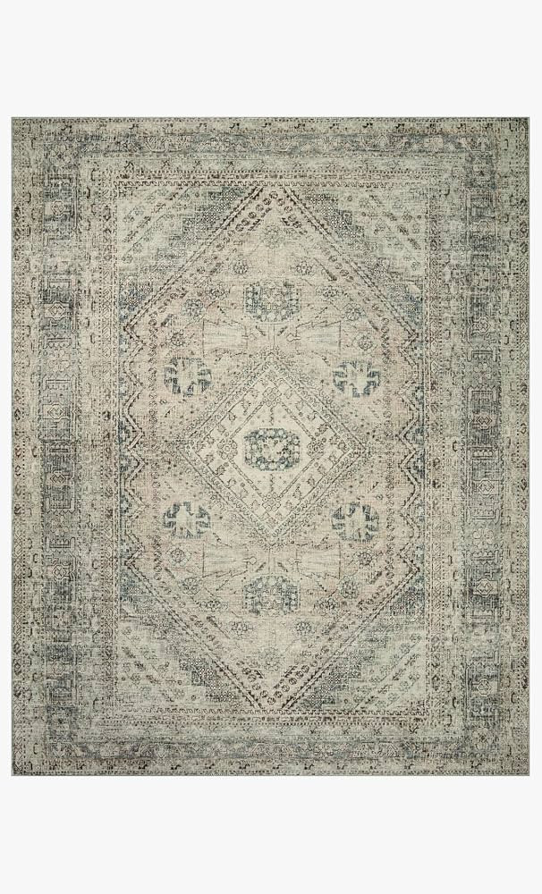Loloi Magnolia Home by Joanna Gaines x Sinclair Natural/Sage 2'-3" x 3'-9" Accent Rug | Amazon (US)