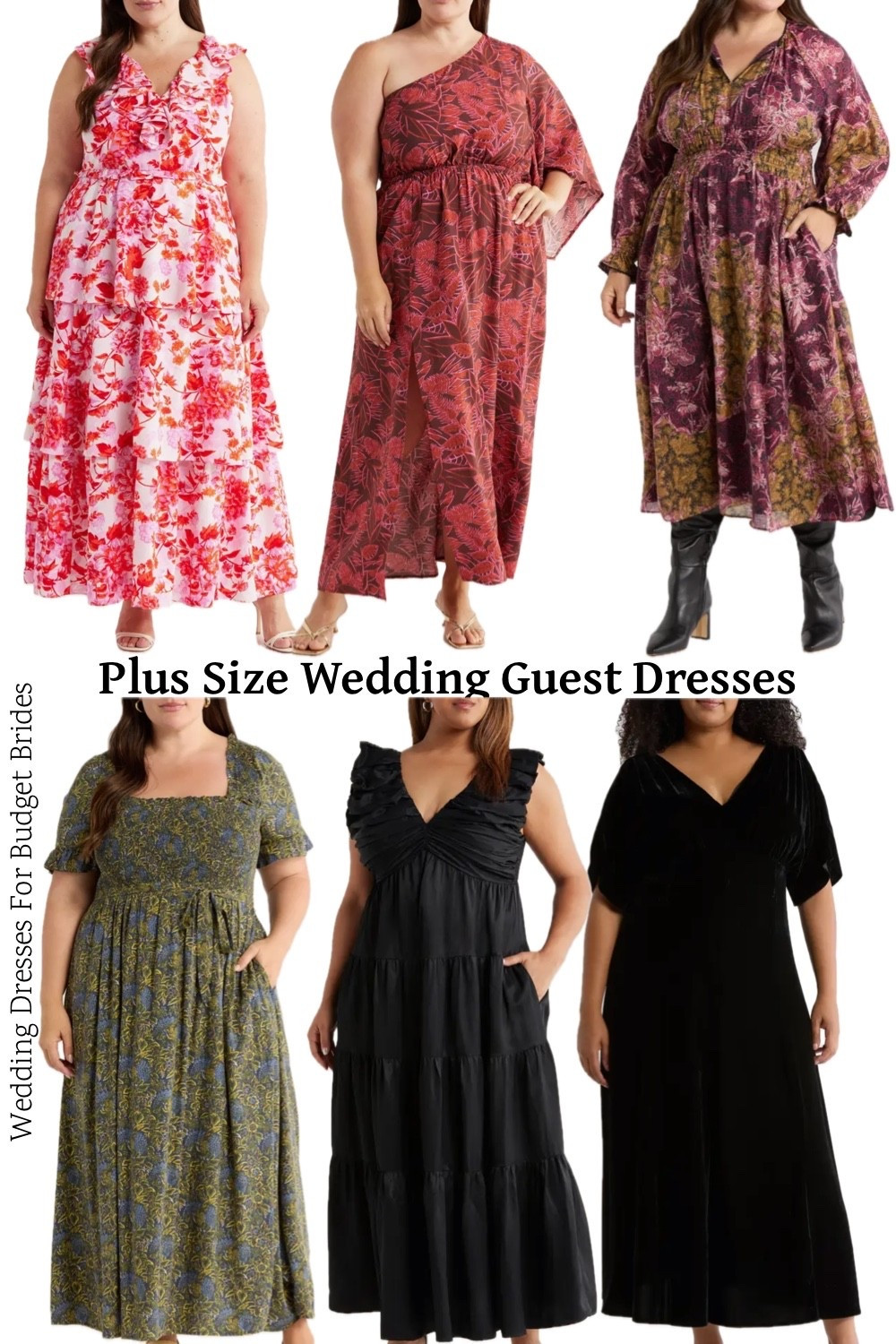 Dressy casual plus size wedding guest dresses on sale at Nordstrom  today. 

#LTKWedding #LTKSaleAlert #LTKPlusSize
