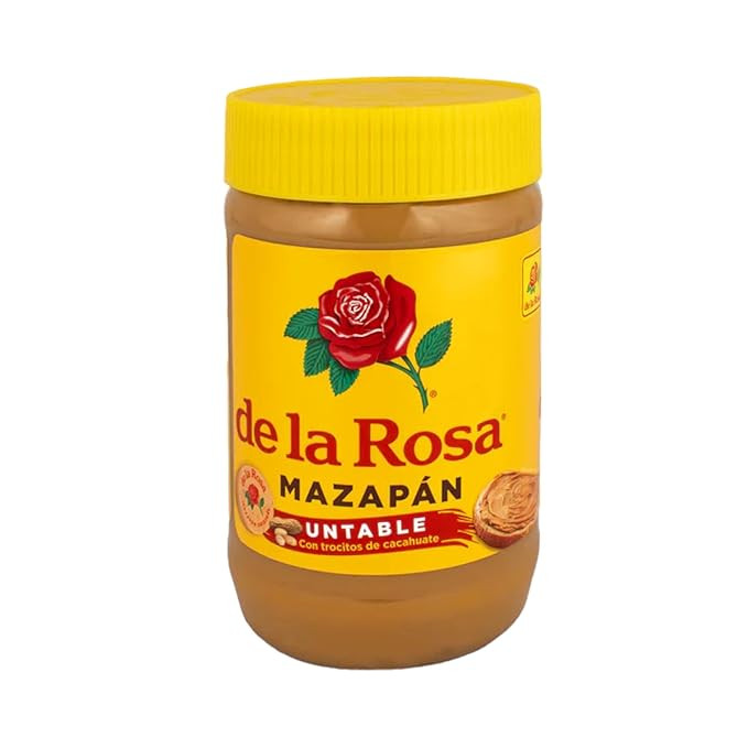 de la Rosa New!! Mazapán Dulce Cacahuate 400g(Con Trocitos Cacahuate)(1 JAR) | Amazon (US)