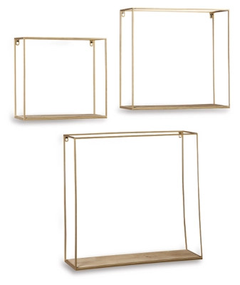 Efharis Wall Shelf (Set of 3) | Ashley Homestore