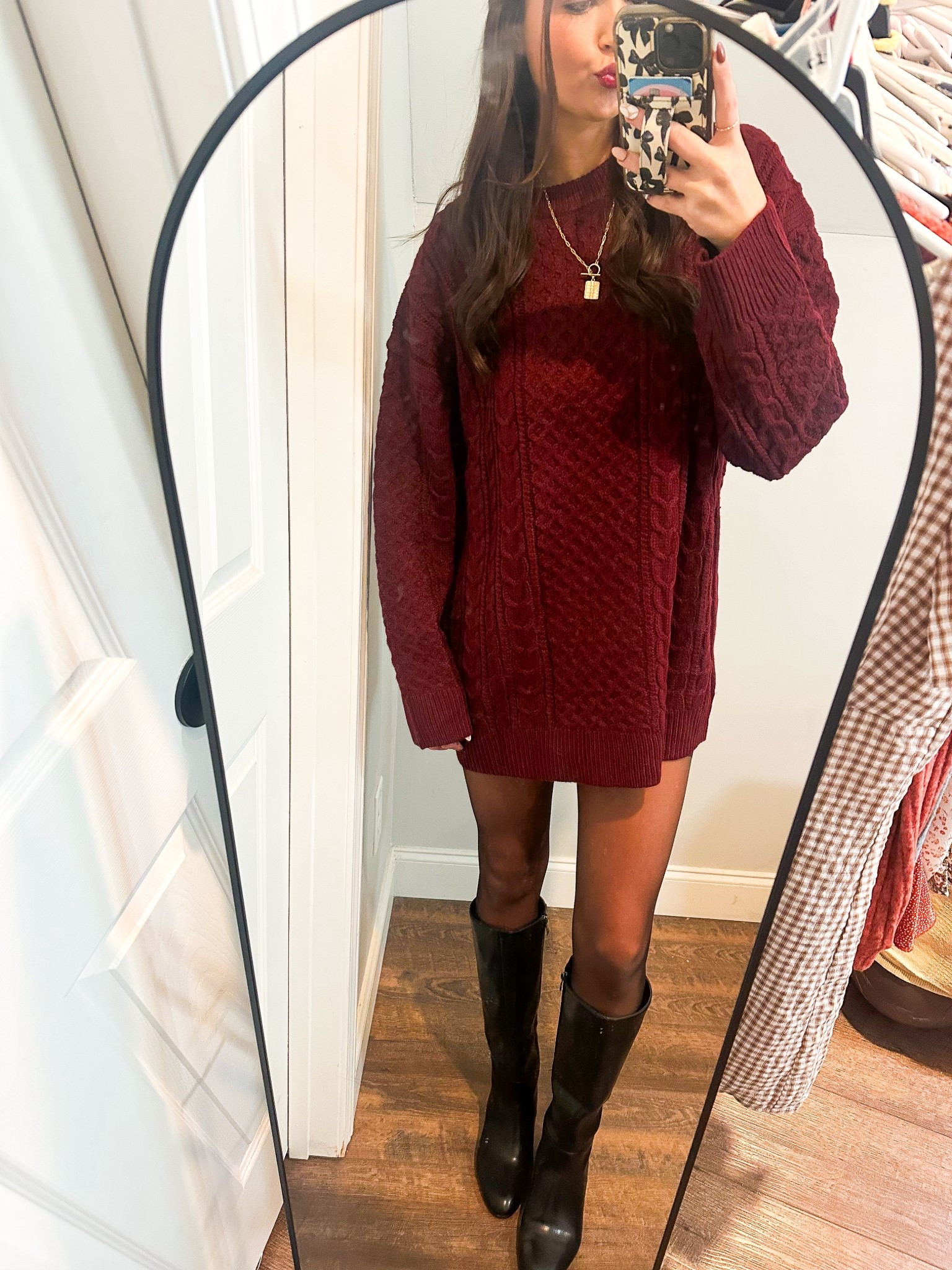 Style this sweater with me 🖤🍷🐙

#LTKootd #LTKSeasonal #LTKHoliday