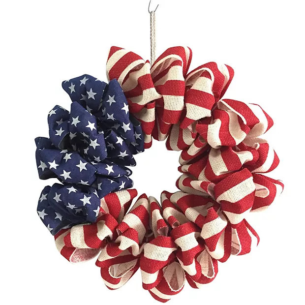 Celebrate Together™ Americana Burlap Wreath | Kohl's