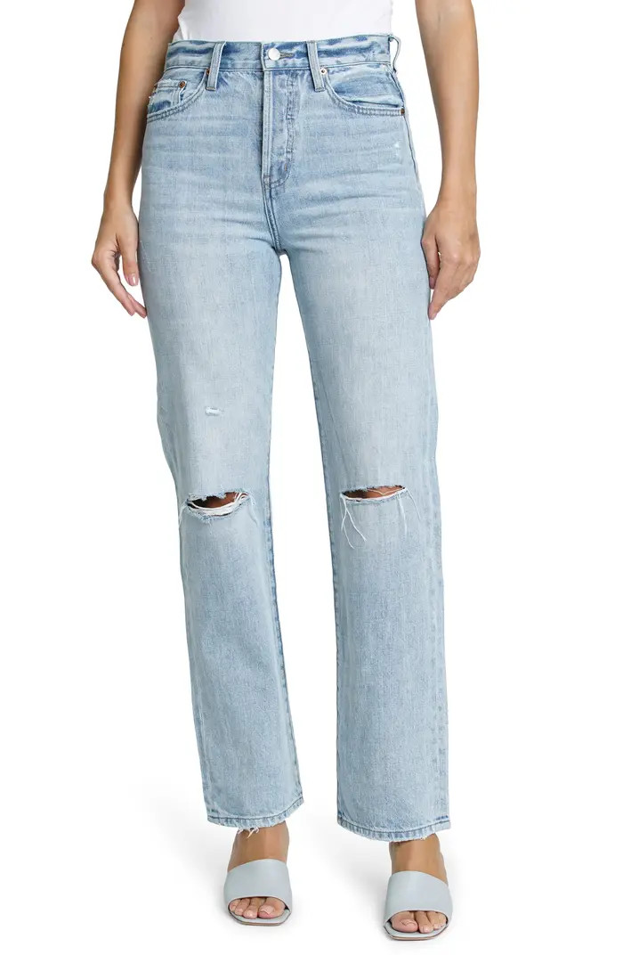 Pistola Cassie Super High Waist Straight Leg Jeans | Nordstrom | Nordstrom
