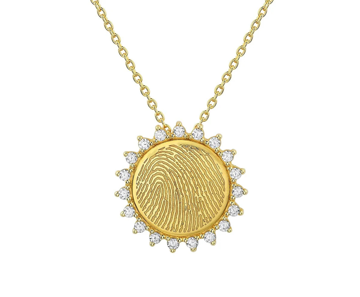 The Rise | Love Talla Fingerprint Necklaces