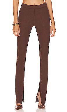 The Range Slit Legging in Espresso from Revolve.com | Revolve Clothing (Global)