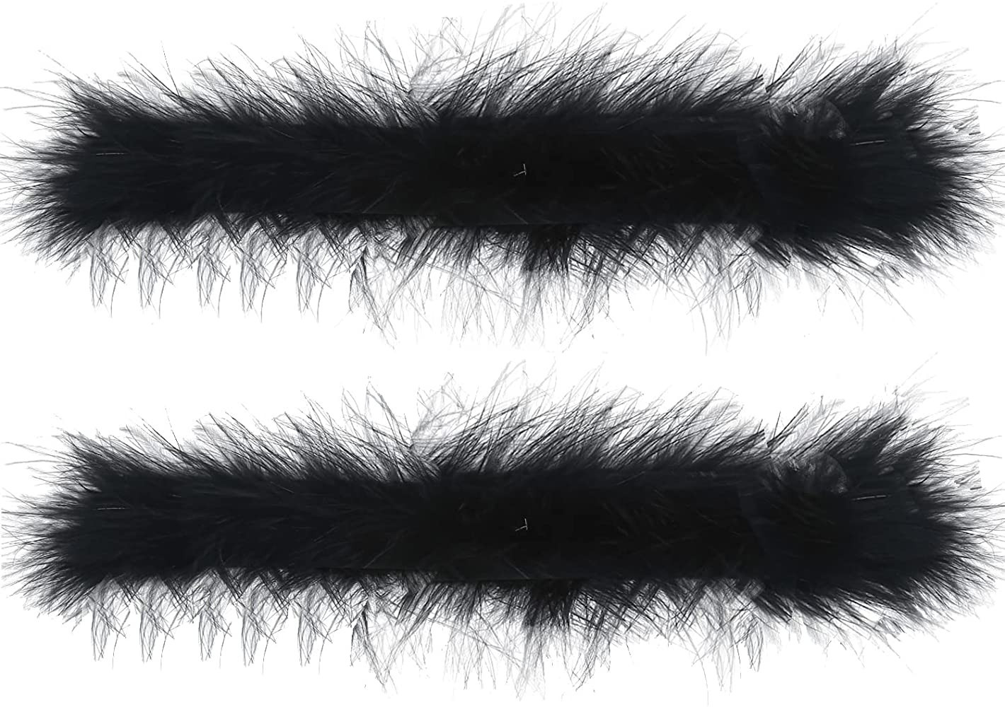 Cooluckday 2Pcs Women's Feather Slap Bracelets Watch Patting Circle Slap Ring Wrist Decoration Cu... | Amazon (US)