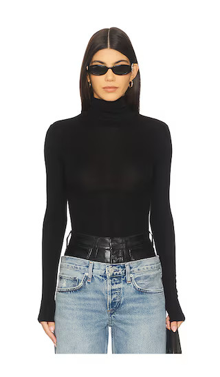 Wilma Bodysuit in Black | Revolve Clothing (Global)