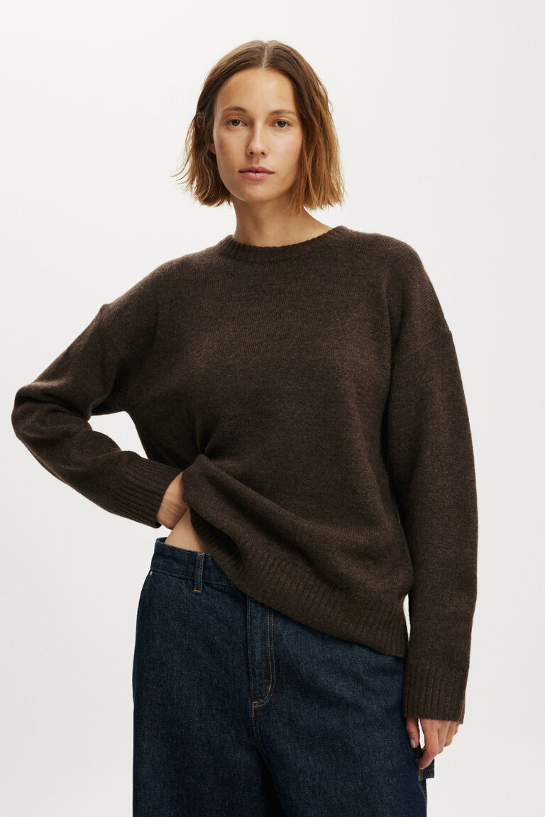 Luxe Crew Sweater | Cotton On (US)