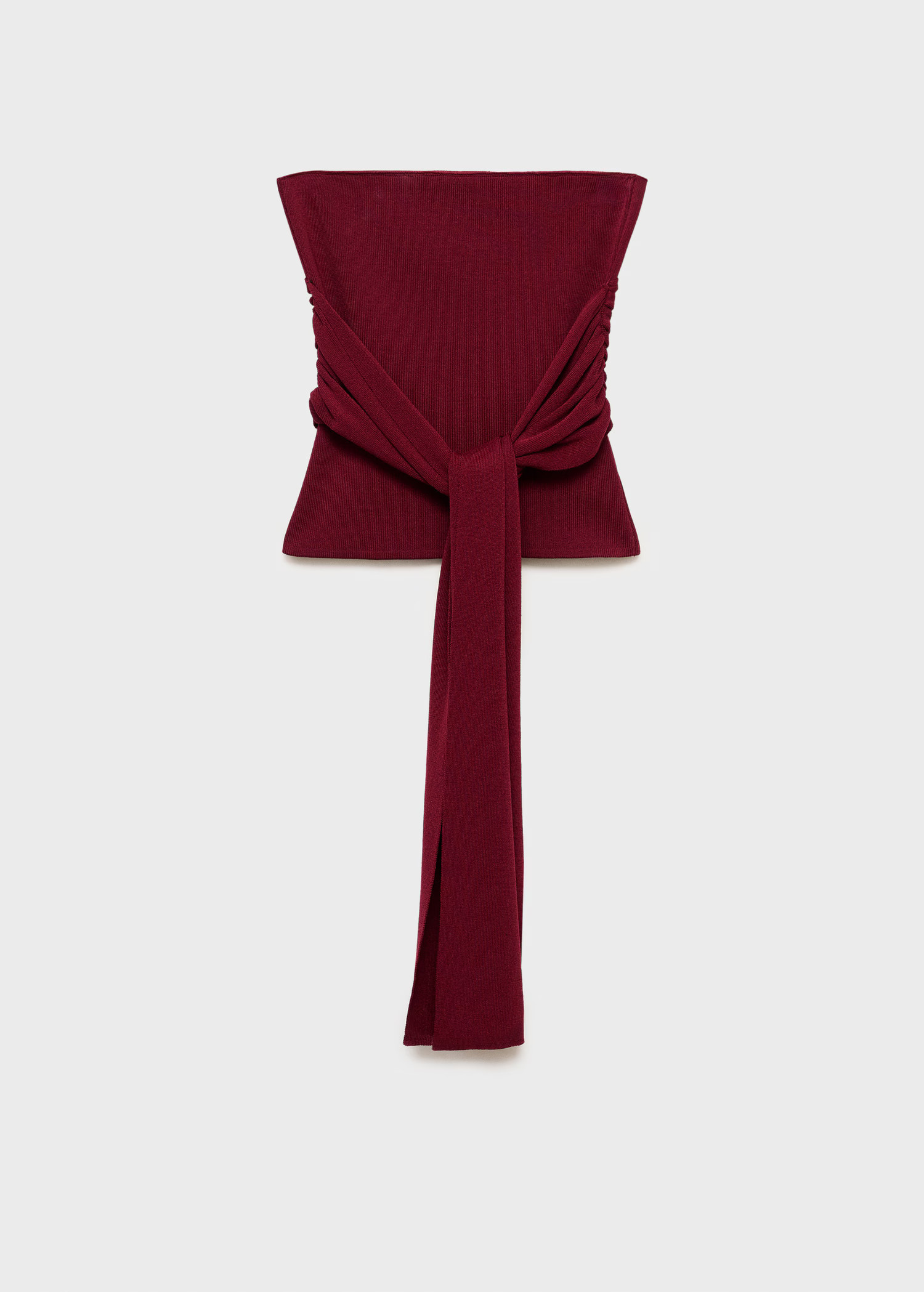 Bandeau top knot detail - Women | MANGO USA | Mango (US/MX/AU)