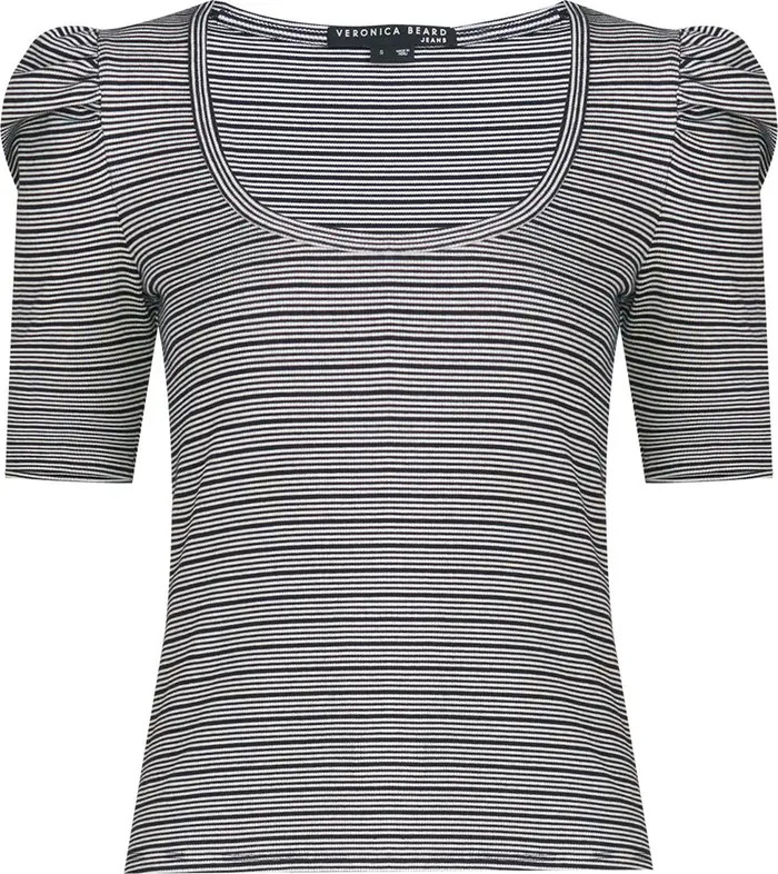 Starling Stripe Puff Sleeve T-Shirt | Nordstrom