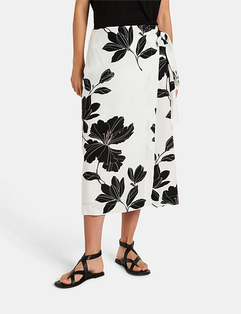 MIDNIGHT FLORAL SKIRT | David Jones (Australia & New Zealand)