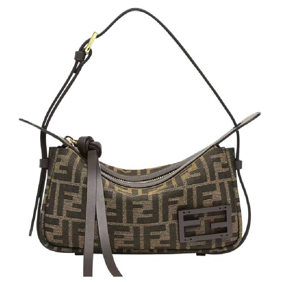 Fendi Simply FF Jacquard Shoulder Bag | Jomashop.com & JomaDeals.com
