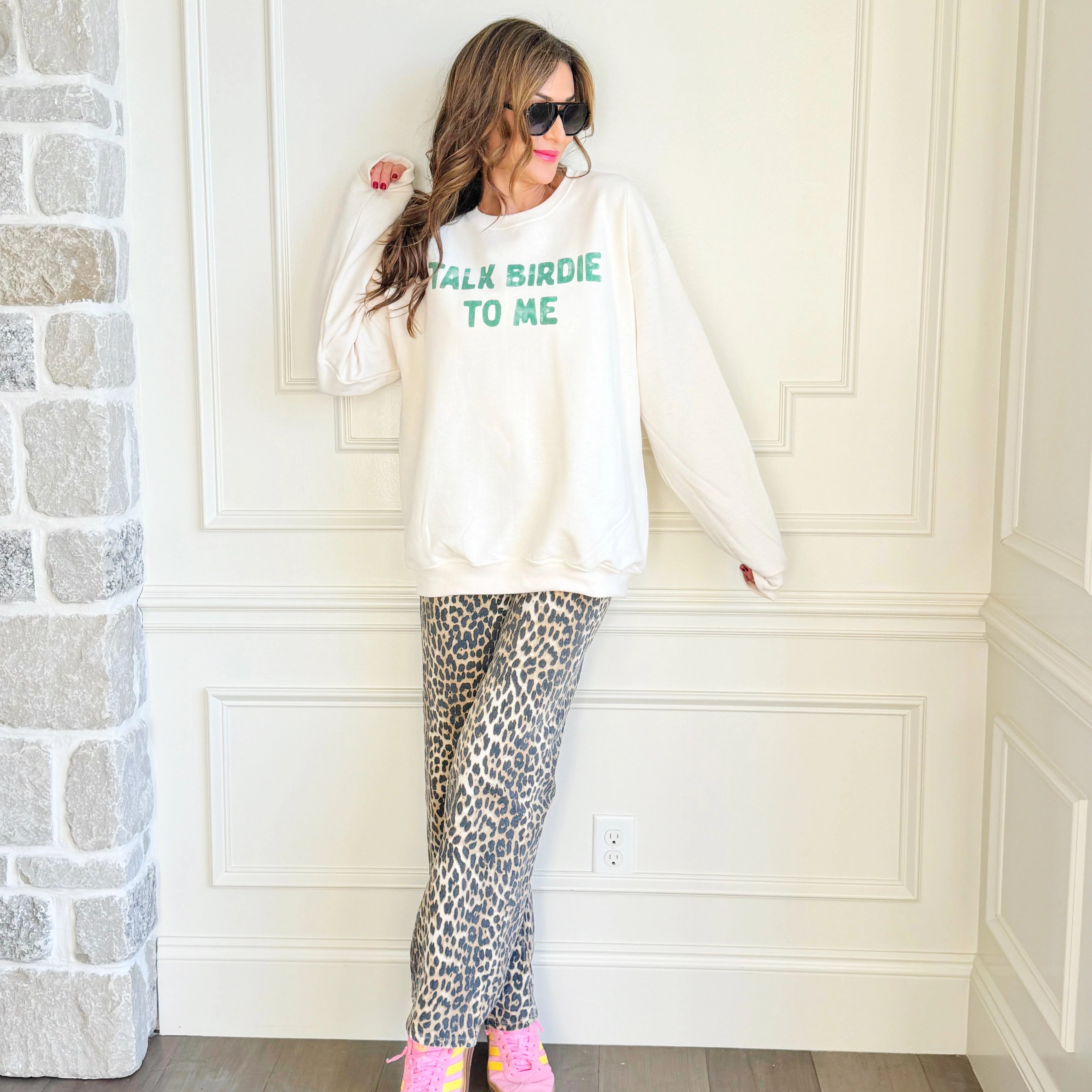 Talk Birdie To Me Sweatshirt | Poppy & Pine