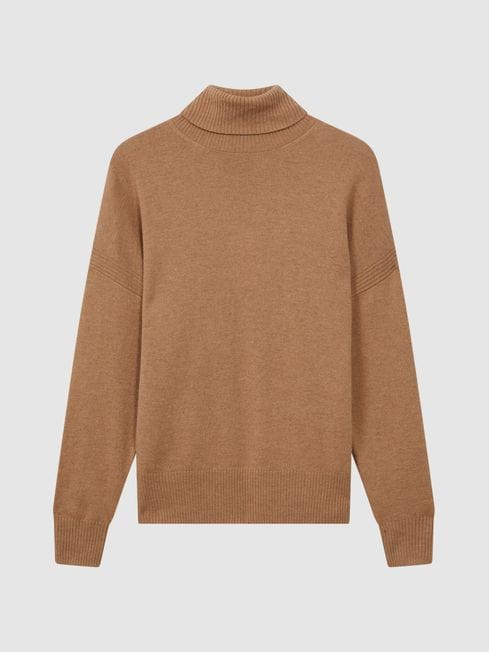 Knitted Roll Neck Jumper | Reiss UK