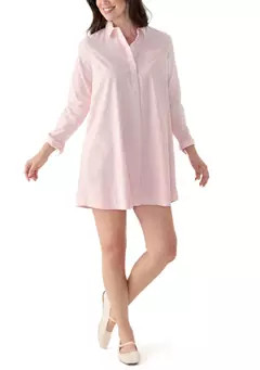 Crown & Ivy™ Women's A-Line Shirt Dress | Belk