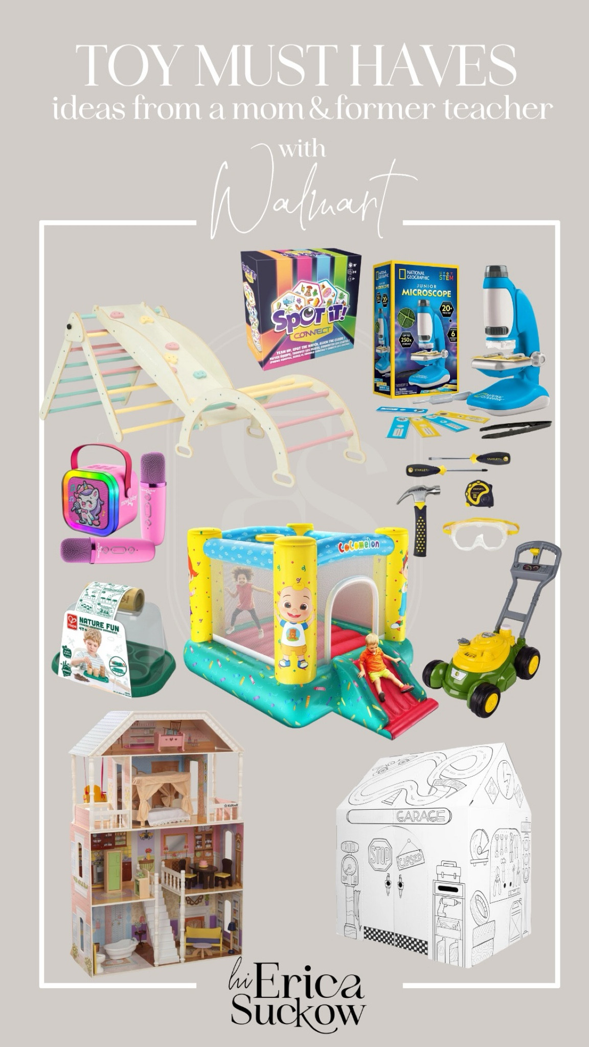 Toy gift ideas from a mom and former teacher designed to inspire creativity, learning, imaginative play, and skill-building. Perfect educational gifts for toddlers, preschoolers, and school-aged kids that encourage hands-on fun and development.

#LTKGiftGuide #LTKHoliday #LTKCyberWeek