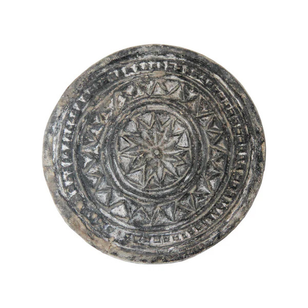 Vintage Carved Stone Biscuit Mould | Meridian