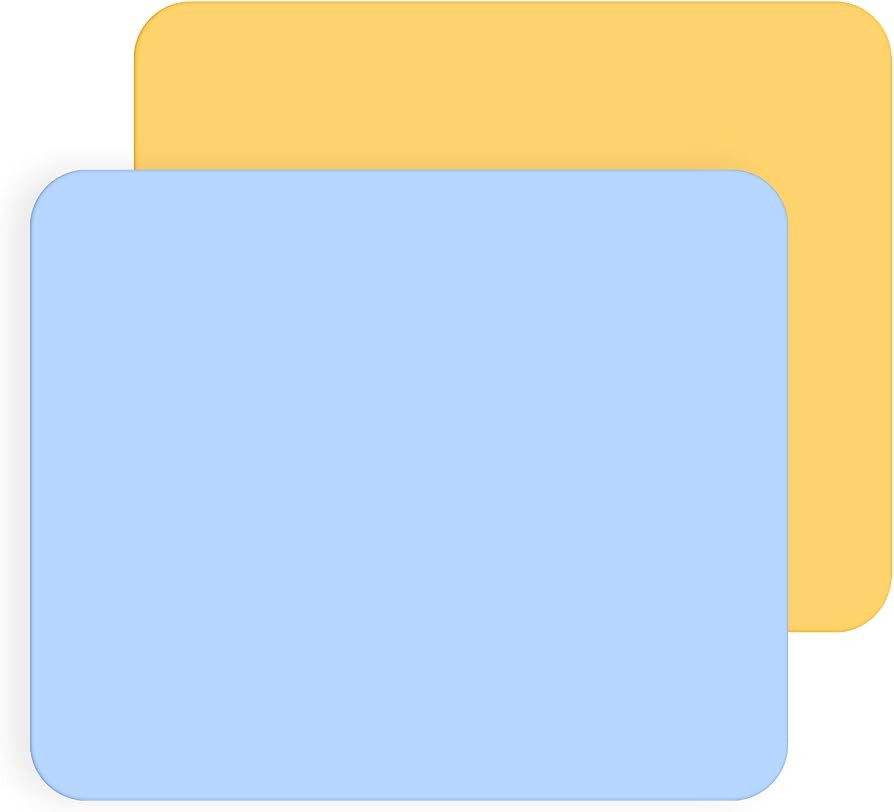 JJUNW 2pcs Small Silicone Mats for Crafts, Multi-Purpose Counter Pad Placemat Table Mat for Epoxy... | Amazon (US)