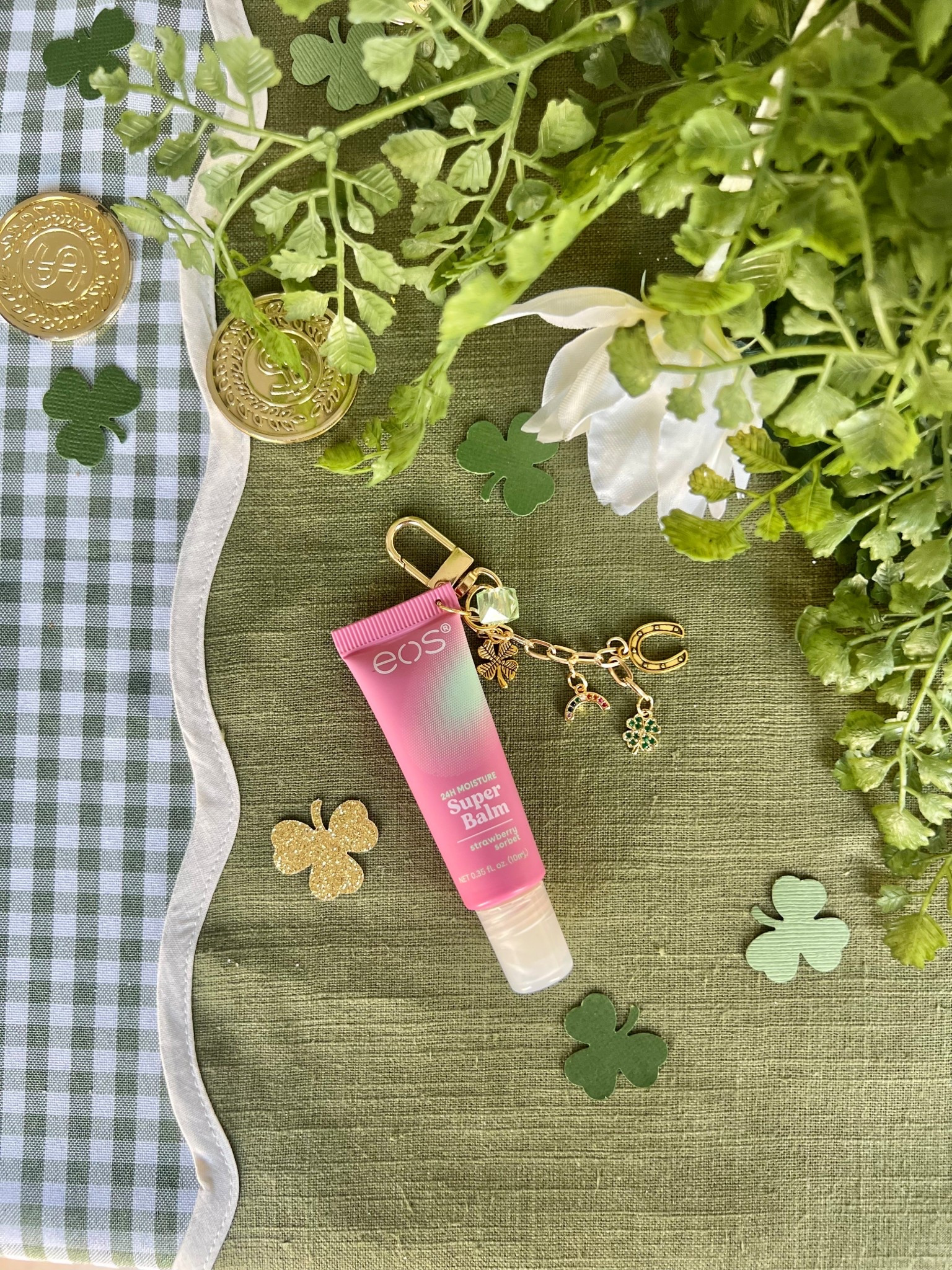 Lip gloss “lucky” charms! March craft idea for girls night or to make with your kids ☘️🎀🥳  

#LTKSeasonal #LTKmomlife #LTKBeauty