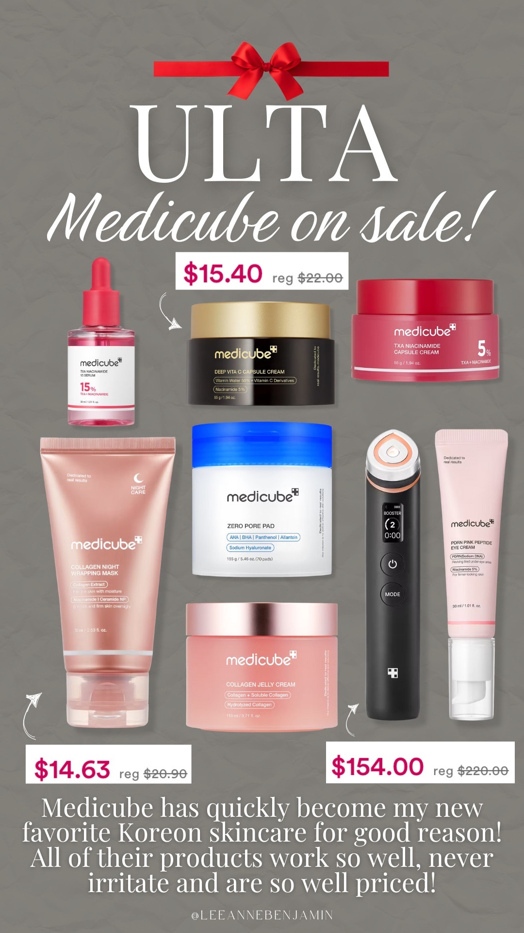 New Medicube on sale at Ulta! 

#LTKselfcare #LTKBeauty #LTKSaleAlert