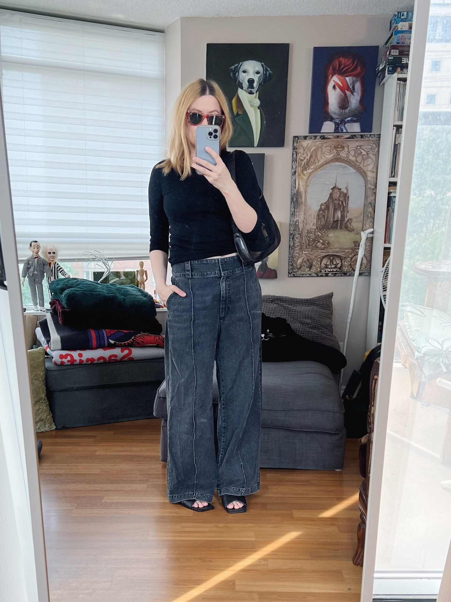 Better late than never?
Everything is secondhand or vintage except the sandals.

•
.  #summerlook  #torontostylist #StyleOver40  #allblackeveryday #poshmarkFind #thriftFind #thriftstyle #secondhandFind #fashionstylist #FashionOver40  #MumStyle #genX #genXStyle #shopSecondhand #genXInfluencer #WhoWhatWearing #genXblogger #secondhandDesigner #Over40Style #40PlusStyle #Stylish40s #styleTip  #secondhandstyle 


#LTKstyletip #LTKitbag #LTKFind