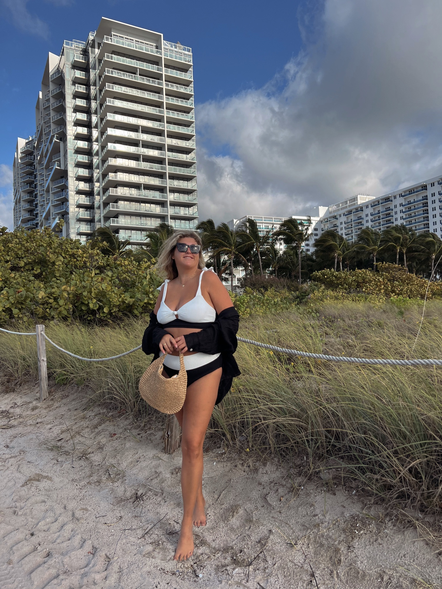 Best advice for swim- invest in good swimwear! It’ll last and you’ll feel so confident in it! 

I love this suit from sunset separates. Added a black coverup and a cute woven purse to tie the look together. 

Summer outfit, vacation outfit, midsize swim, curvy girl swim, supportive swim suits, beach outfit, pool outfit, 

#LTKtravel #LTKSeasonal #LTKswim
