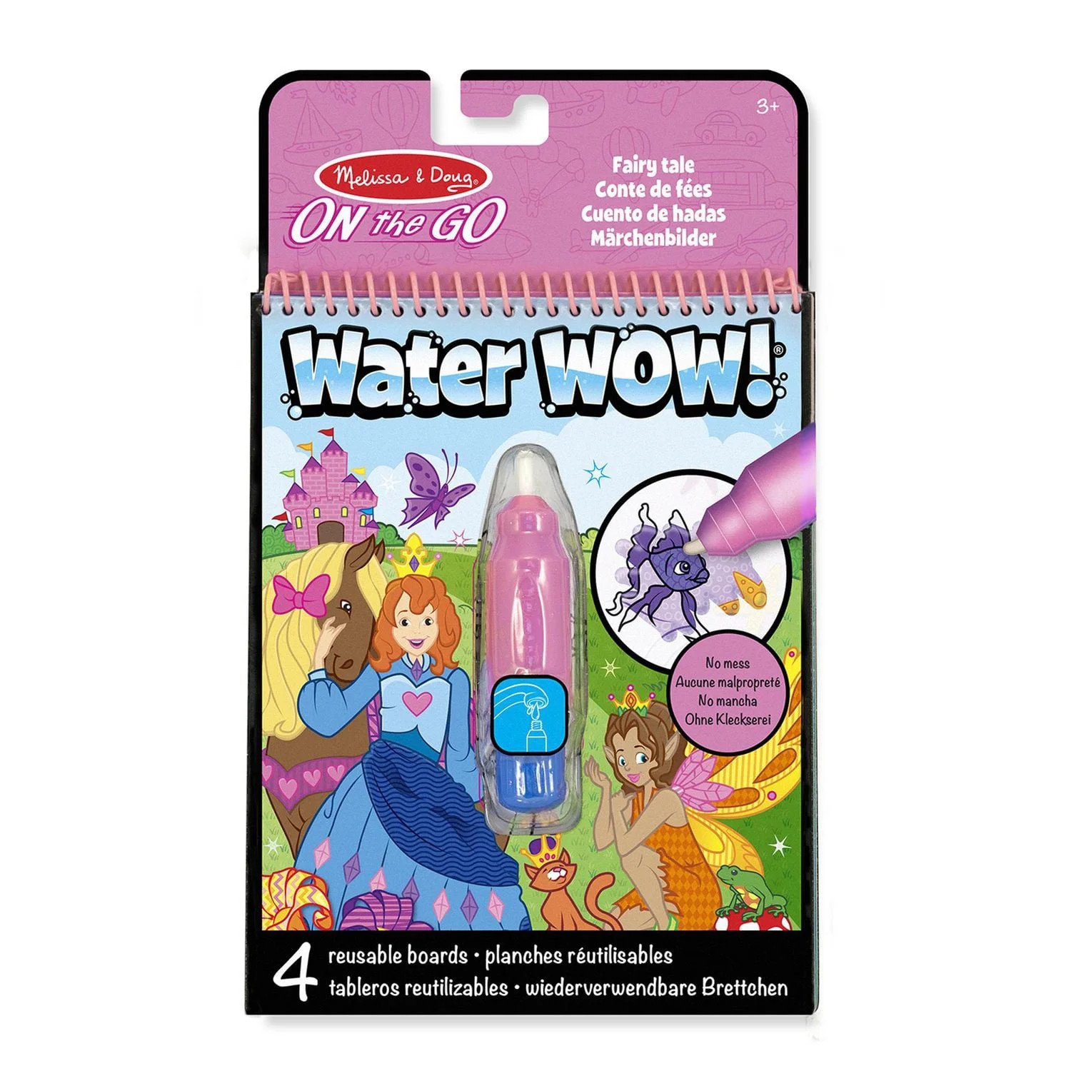 Melissa & Doug On the Go Water Wow! Reusable Water-Reveal Activity Pad - Fairy Tale - FSC Certifi... | Walmart (CA)