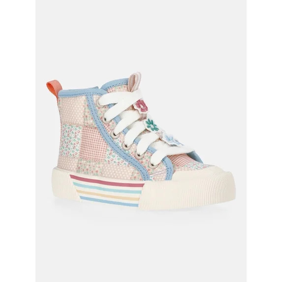 Wonder Nation Girls Novelty High Top Sneakers | Walmart (US)