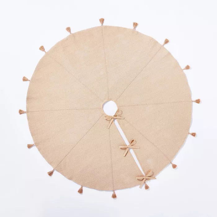 Tree Skirt with Tassel Cream - Threshold™ designed with Studio McGee | Target