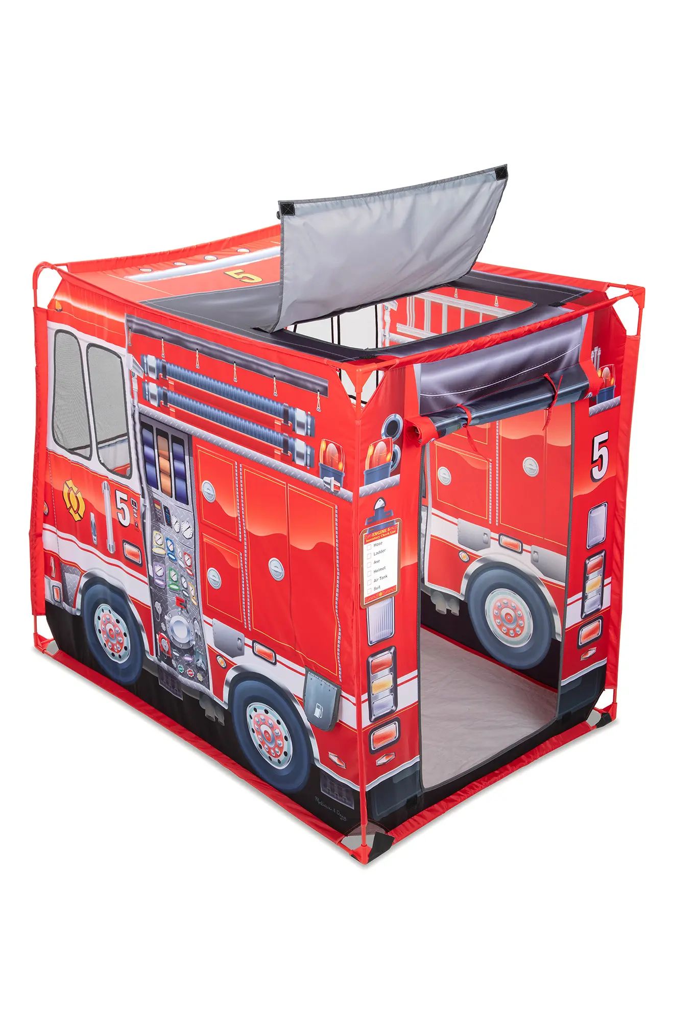 Melissa & Doug Fire Truck Play Tent in Red at Nordstrom | Nordstrom