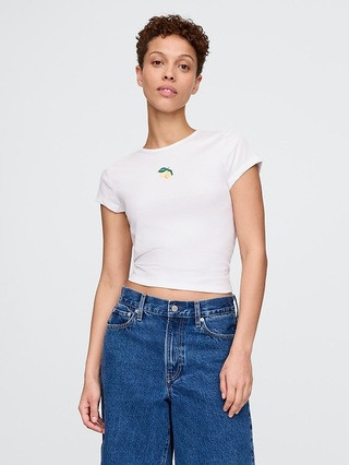 Cropped Graphic T-Shirt | Gap (US)