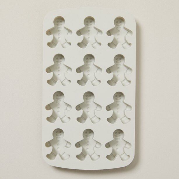 CHOCOLATE MOULD, GINGERBREAD MAN, 6 PIECE | Indigo (CA)