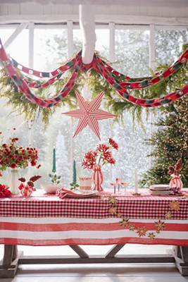 Terrain Colorful Velvet Chain Garland | Anthropologie (US)