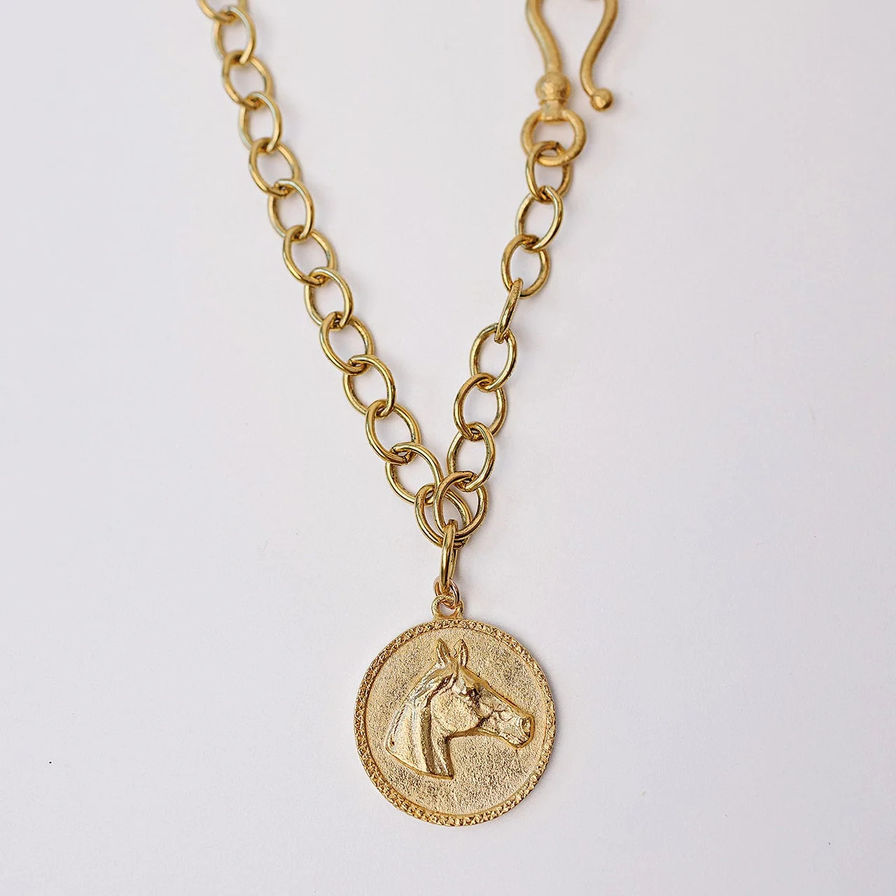 Gold Stallion Necklace | Few Made Jewelry