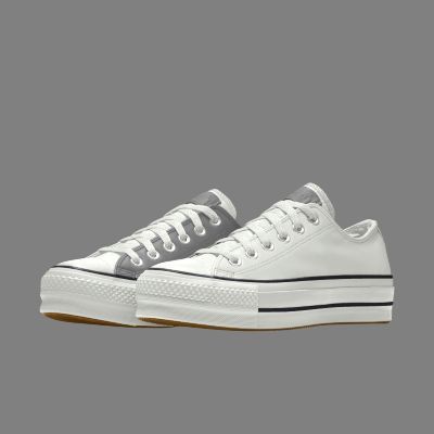 Custom Chuck Taylor All Star Lift Platform Leather By You | Converse (US)