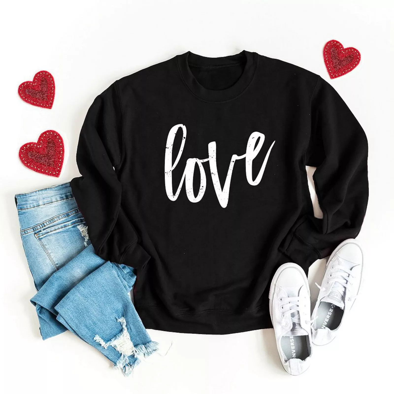 Love Cursive Sweatshirt | Kohl's